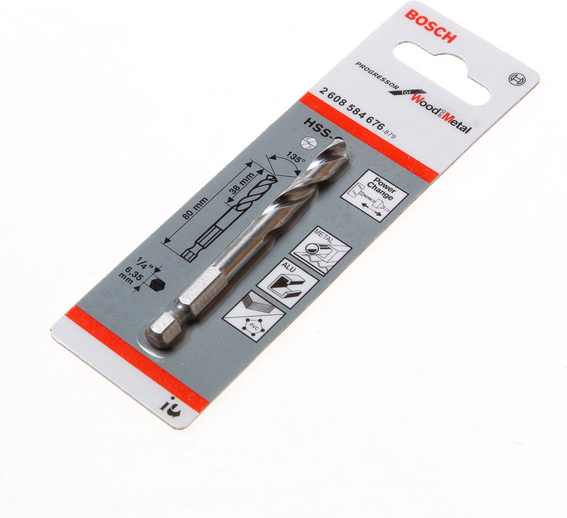 Bosch accessoires foret à centrer hss-g 80 1st - 2608584676