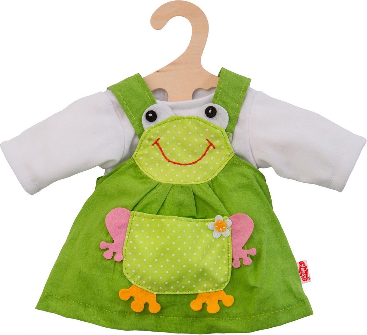 Grenouille de robe de poupée, 28-35 cm