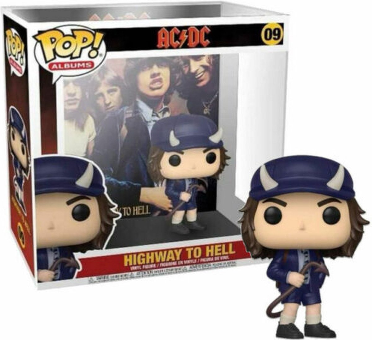 Albums pop Funko : ac dc - autoroute vers l'enfer - pop #09