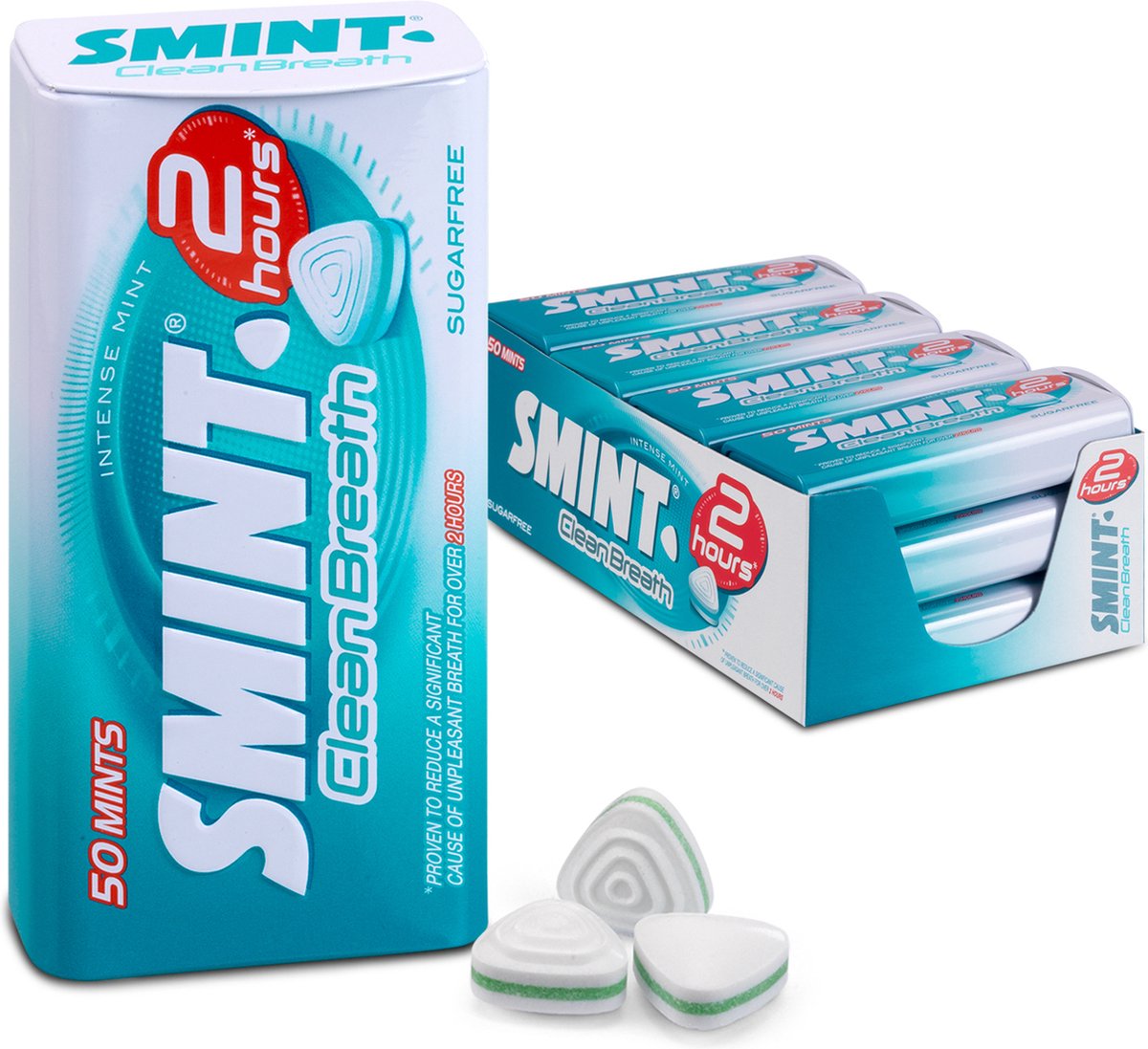 Smint haleine propre menthe intense (12x 35gr)