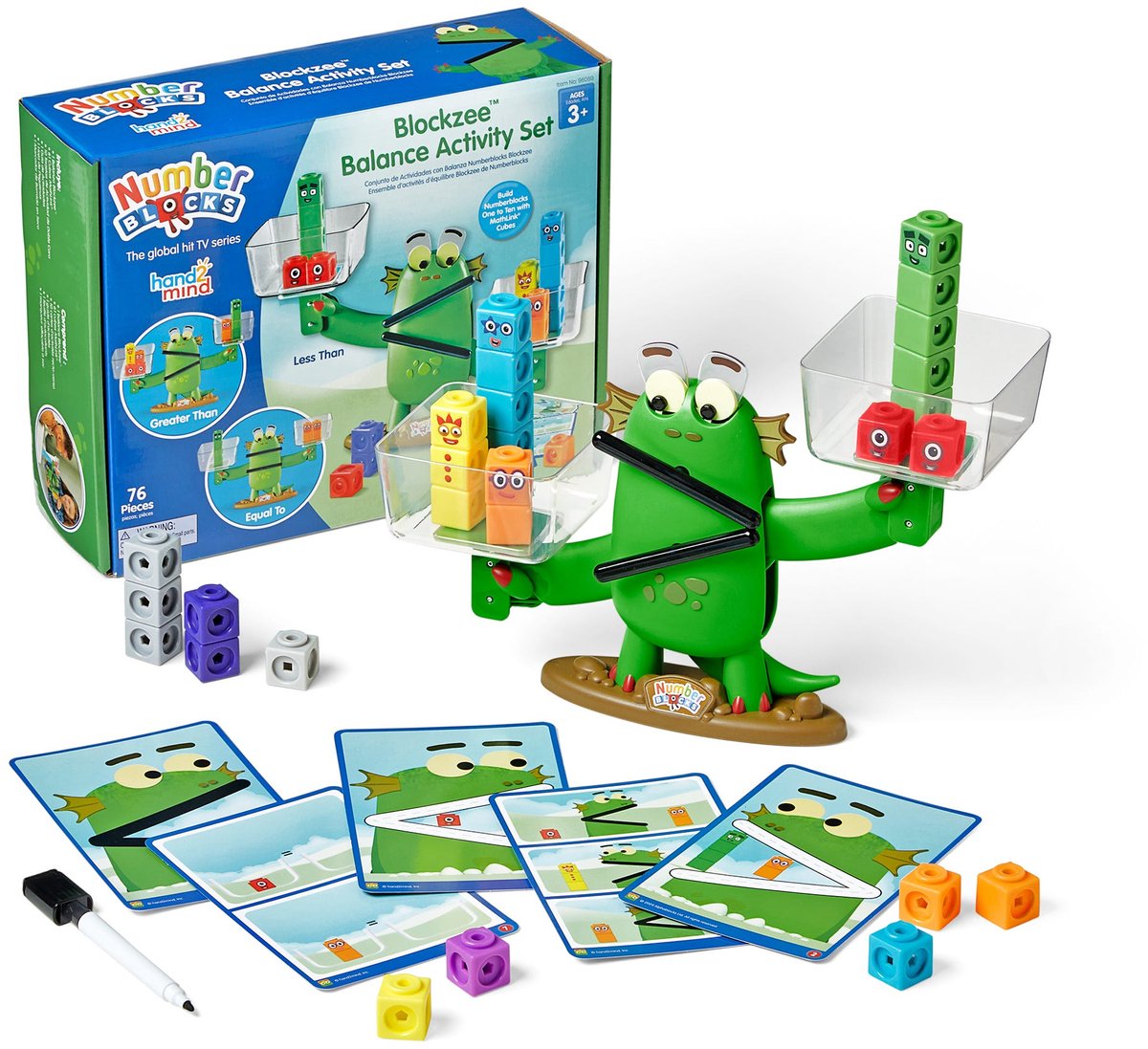 Ressources d'apprentissage ensemble d'activités d'équilibre numberblocks® blockzee™ - 3+