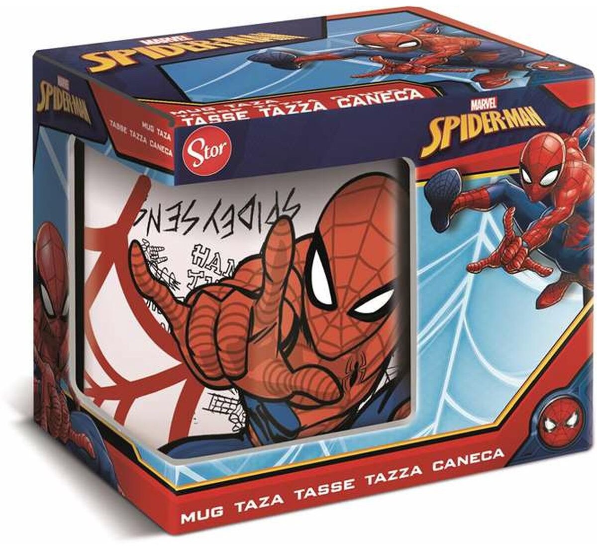 Marvel mug en céramique spider-man moustique 325 ml