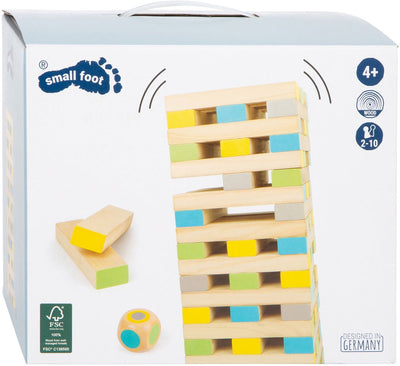Petit pied en bois Wiebelt Tower Balance Game xxl