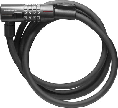 Trelock KS312 Code de verrouillage du câble 110 12 mm noir