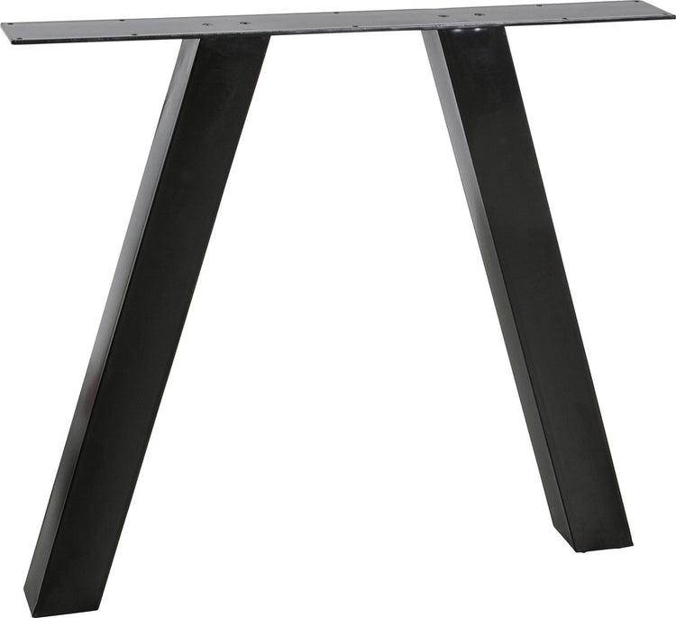 Woood tablo utrecht pied kd 1 pièce - métal - noir - 72x79x10