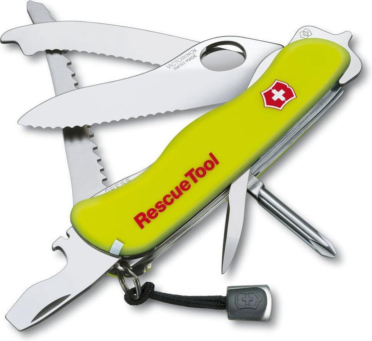 Victorinox Rescue Tool 13 fonctions couteau de poche acier inoxydable jaune
