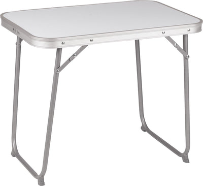 Table de camping Camp-gear économique 60x40x50 cm - compacte - structure en acier - stabilisateurs