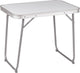 Table de camping Camp-gear économique 60x40x50 cm - compacte - structure en acier - stabilisateurs