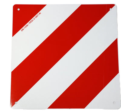 panneau de marquage de charge long 42,3 cm rouge et blanc