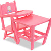 Corolle Mon Grand Poupon - Chaise de poupée rose