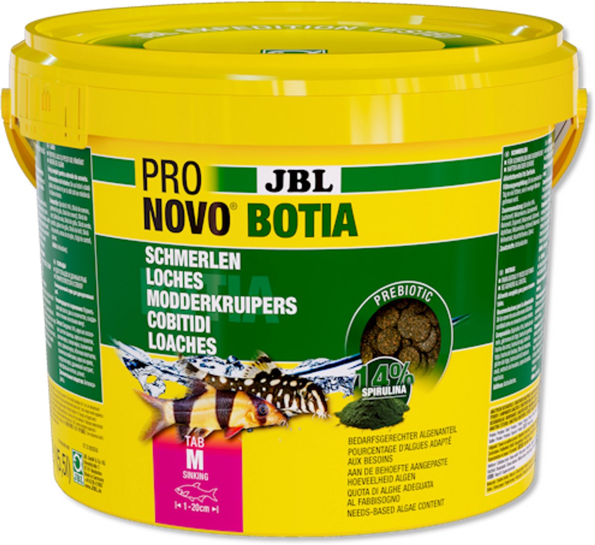 Jbl pronovo botia tab m 5,5 litres