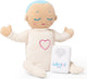 Poupée Lulla - poupée endormie avec respiration naturelle par battement de coeur - peluche battement de coeur - aide au sommeil - fonctionne jusqu'à 12 heures - à partir de 0 mois - lavable en machine - bleu clair