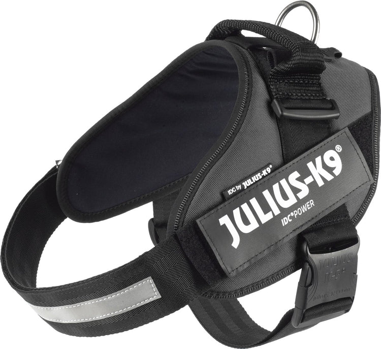 Julius k9 idc power harnais pour chien anthracite taille 2 71-96 cm
