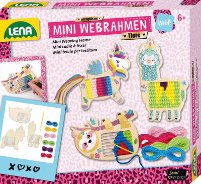 Animaux du métier à tisser Lena - jouets créatifs pour les enfants.