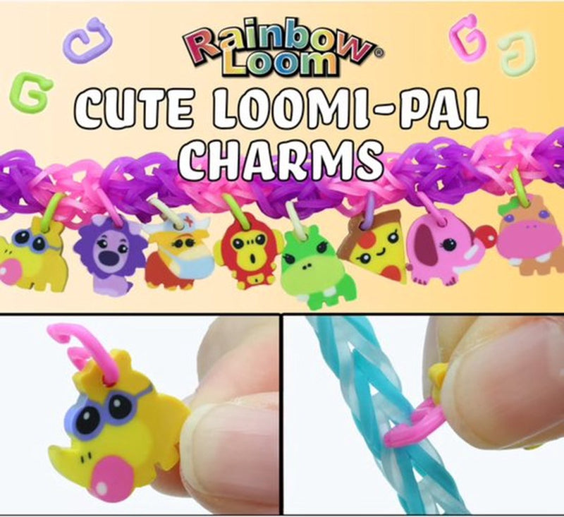 Bandai - ensemble méga combo métier à tisser arc-en-ciel - ensemble de fabrication de bracelets géants - loisir créatif - métier à tisser avec 5600 charms perles élastiques - kit breveté - jouets pour enfants 7+ - cd00101