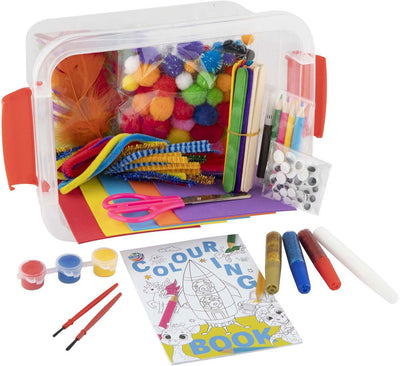 Groupe d'artisanat créatif boîte d'artisanat moxy 24x18x12cm 240 pièces