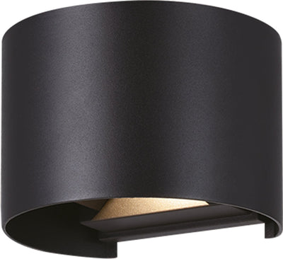 Applique Eglo calpino 3 - LED - IP54 - intérieur|extérieur - noir