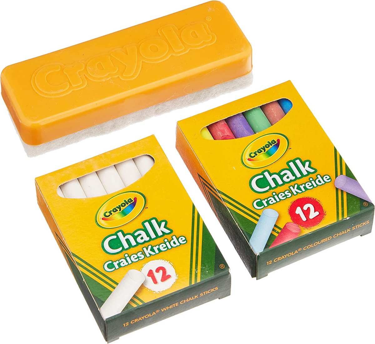 Crayola School craie avec essuie