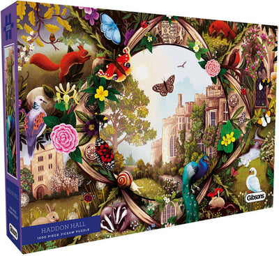 Gibsons - jardin de tapisserie (par sue boettcher) - 1000 pièces 68×49cm (l×h) - puzzle pour adultes