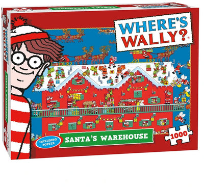 Où est Wally Puzzle de Noël Où est Wally Santa's Warehouse 1000 pièces