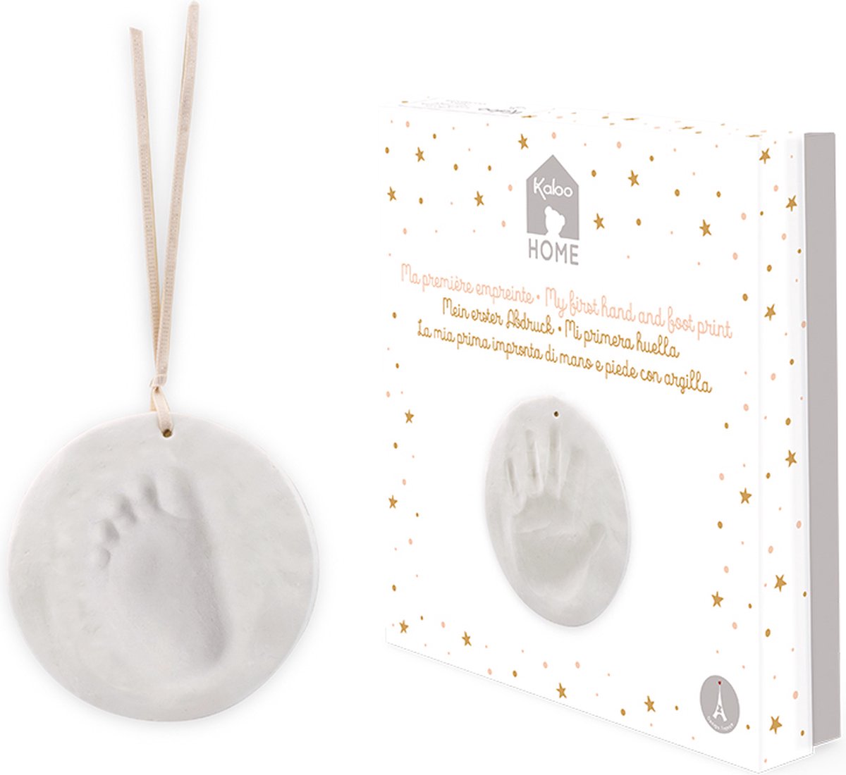 Kaloo home - plâtre plâtre - set plâtre - main pied bébé - forfait maternité