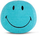 Bon ton toys smiley - peluche velours côtelé bleu sarcelle - 13 cm