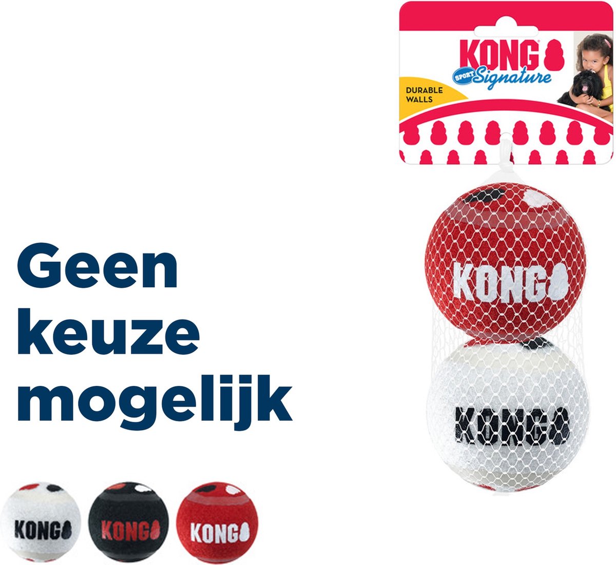 Kong Signature Sport Balls Assorti