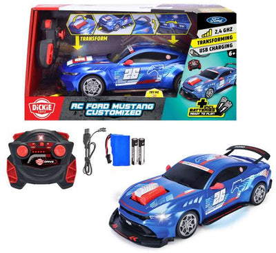 Dickie rc ford mustang personnalisé, essayez-moi, rtr