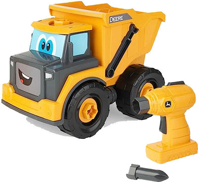 Tomy construit un camion à benne basculante - John Deere - construisez votre propre camion à benne basculante - construisez et jouez