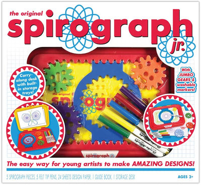 Coffret de dessin créatif Spirograph junior - pour les enfants à partir de 3 ans - stimule la créativité