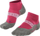 Falke ru4 cool chaussettes de course courtes en matériau fonctionnel anti-ampoules femme rouge - taille 35-36