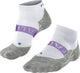 Falke ru4 cool chaussettes de course courtes en matériau fonctionnel anti-ampoules femme blanc - taille 39-40