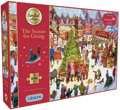 Gibsons - la saison des cadeaux (par Daniel Rodgers) - 1000 pièces 68×49cm (l×h) - puzzle pour adultes