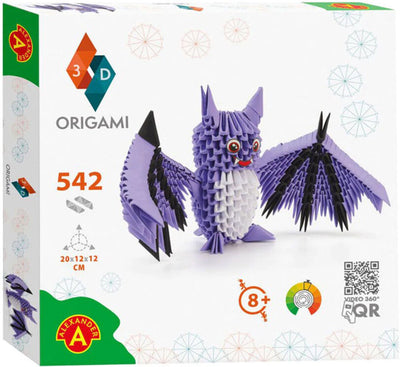 Alexander jouets alexandre - origami 3d - chauve-souris