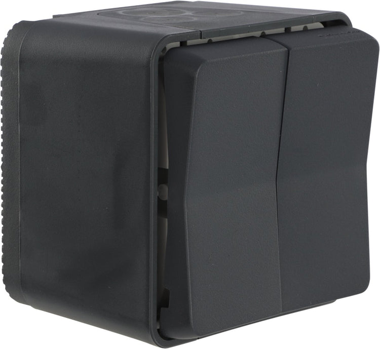 Schneider electric mureva styl diy - interrupteur série - gris anthracite