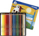Crayons de couleur Lyra Super Ferby 1, L: 18 cm, remplissage de 6,25 mm, différentes couleurs, 18 pièces 1 boîte