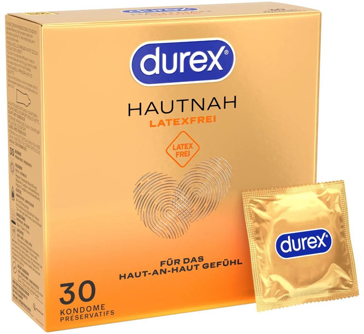 Durex - préservatifs fins sans latex xl - 30 pièces