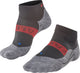 Falke ru4 cool chaussettes de course courtes en matériau fonctionnel anti-ampoules femme noir - taille 37-38
