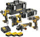 Dewalt série 18v xr - ensemble combiné - dcd796 + dcf887 + dch273 + dcg405 - batteries 5,0ah