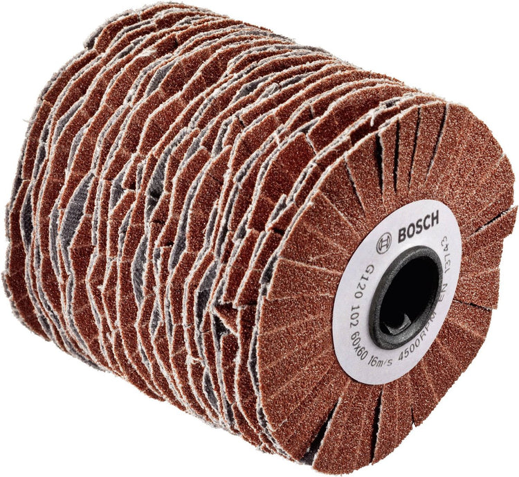 Rouleau abrasif à cendres Bosch green prr 250 - 60 x k80 - 1600a00152