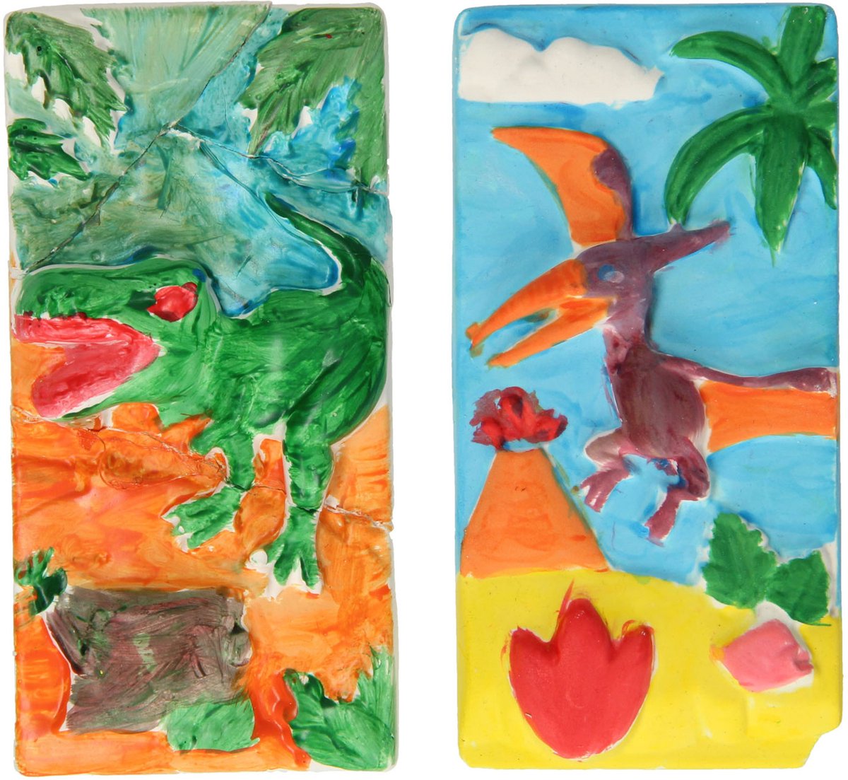 Peinture en plâtre dino