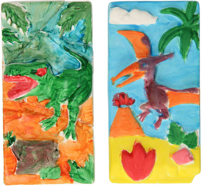 Peinture en plâtre dino