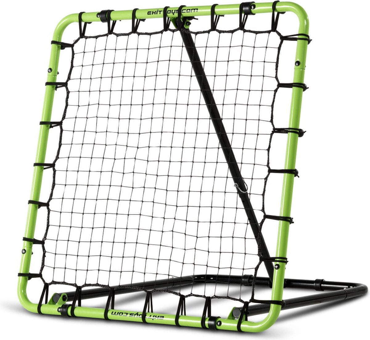 Exit toys rebondeur multisport exit tempo 100x100cm - tchoukball - rebondeur de football - matériel d'entrainement - extérieur - vert noir