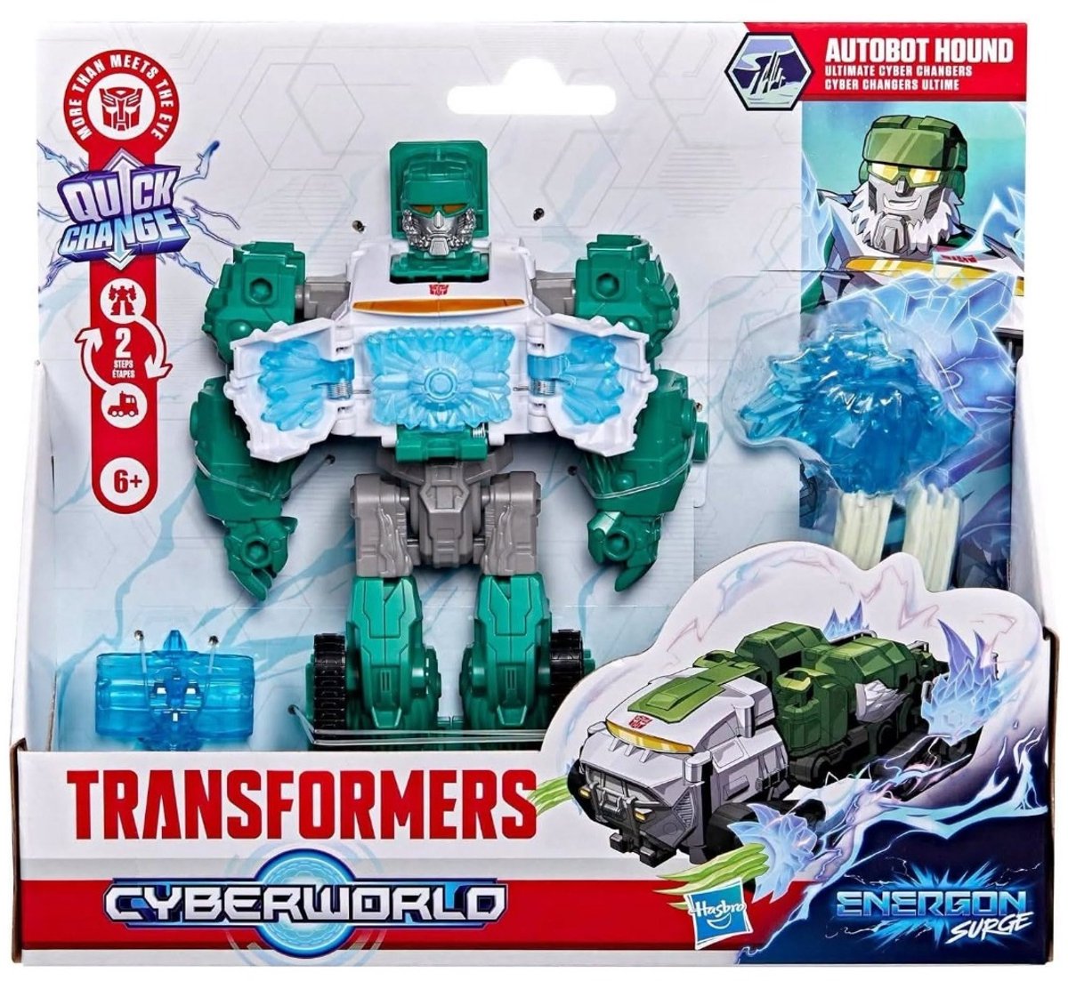 Hasbro transformateurs cyberworld ultimes cyber-changeurs chien yéti