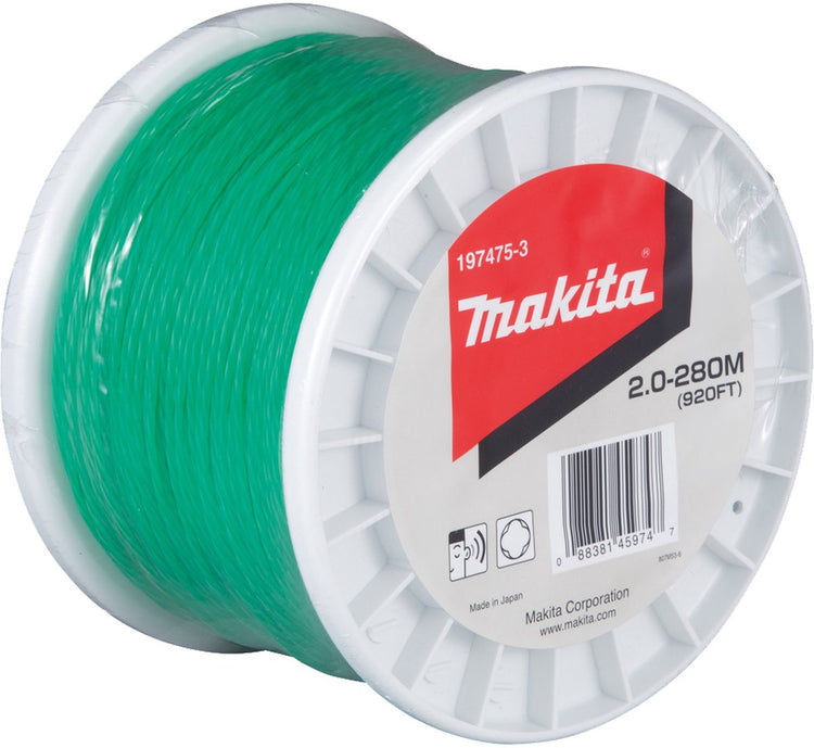 Fil de coupe Makita nylon 2 mm x 280 m - 197475-3