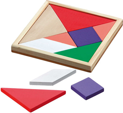 Tangram Philos coloré 15x15cm
