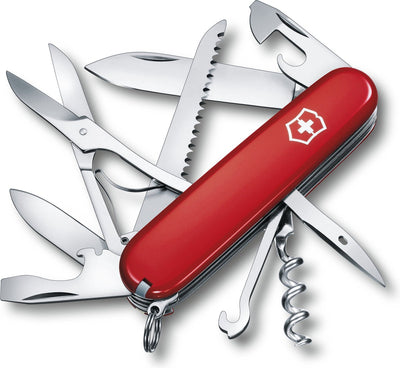 Couteau suisse Victorinox Huntsman - 15 fonctions - rouge classique - acier inoxydable