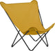 Lafuma pop up xl - chaise papillon - pliable - curry