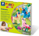 Fimo kids 8034 - pâte à modeler durcissant au four - jeu de formes licorne