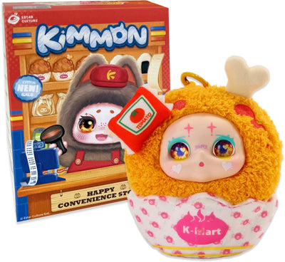 Kimmon - série 'happy dépanneur' - collection de boîtes aveugles - figurines à collectionner en peluche
